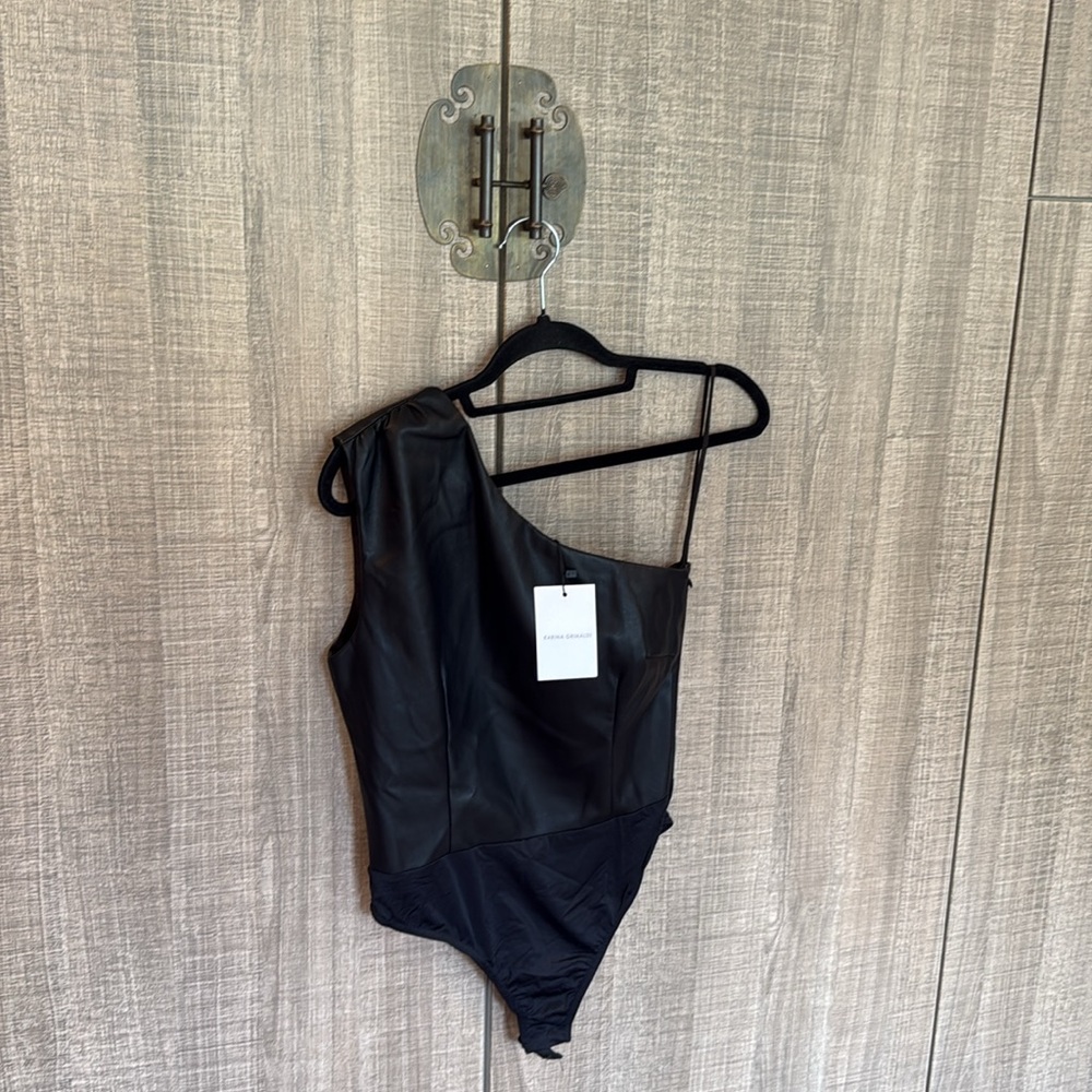 Karina Grimaldi Crisanta Bodysuit in‎ Black - Picture 15 of 17